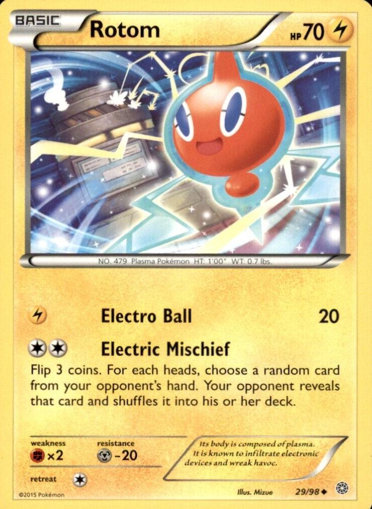 Rotom 2015 Pokemon XY Ancient Origins
