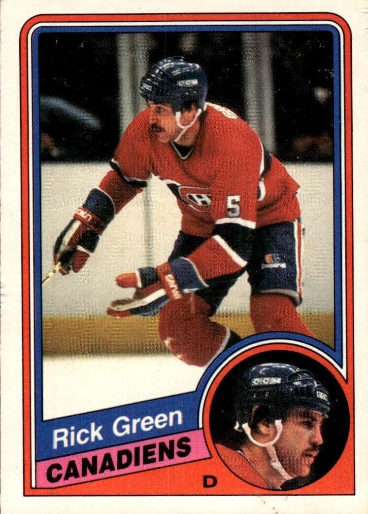 1984 O-Pee-Chee Rick Green #262 card