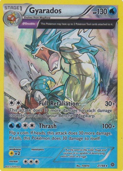 Gyarados 2015 Pokemon XY Ancient Origins