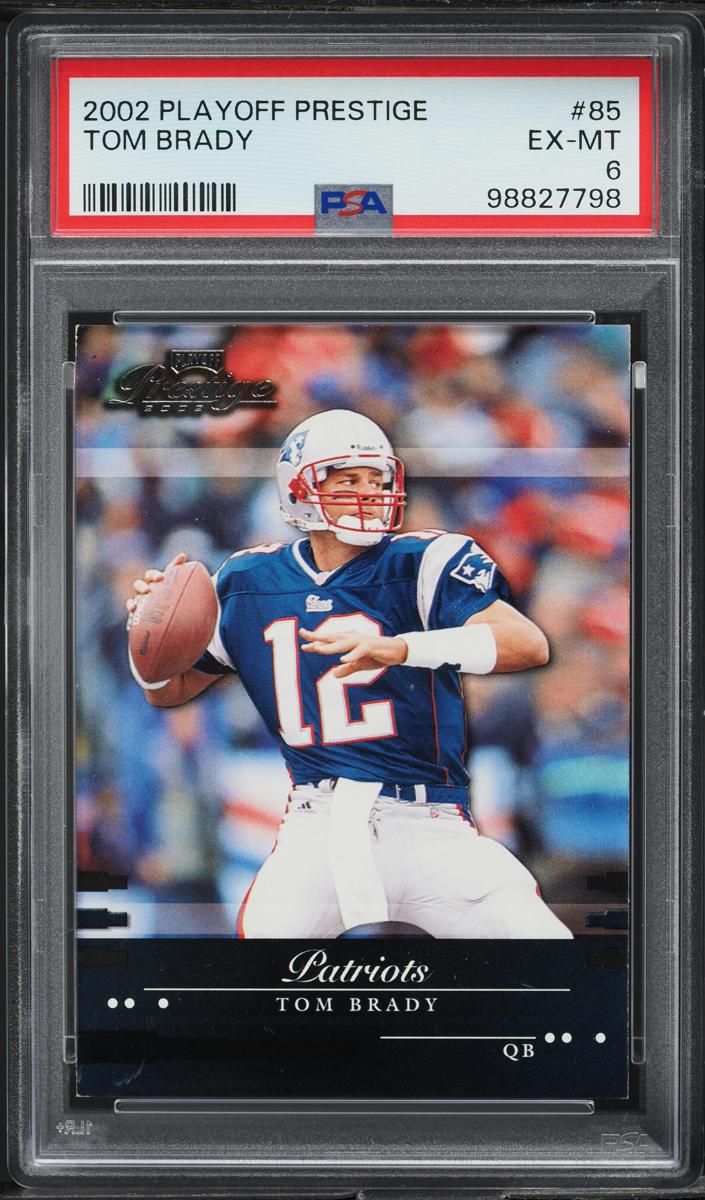 Tom Brady - 2002 Playoff Prestige Football