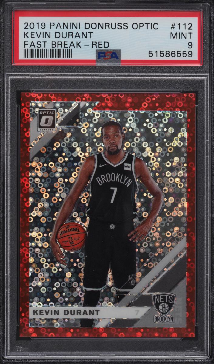 2019 Kevin Durant [Fast Break Red] #112