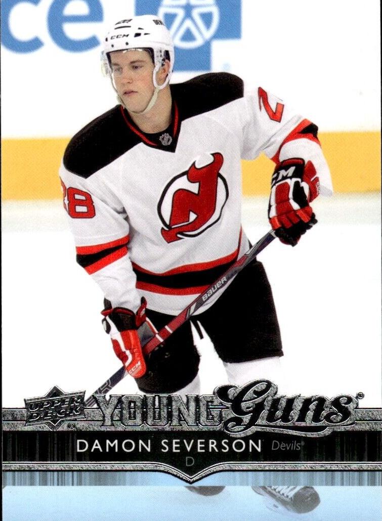 2014 Upper Deck Damon Severson #232 card