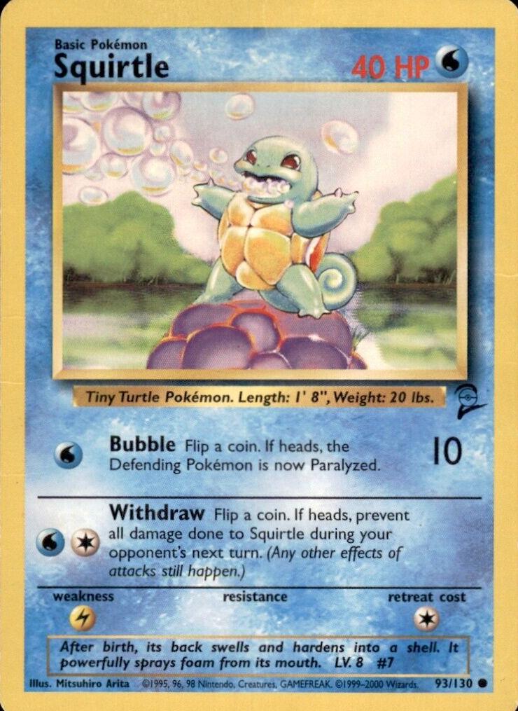 2000 Squirtle #93