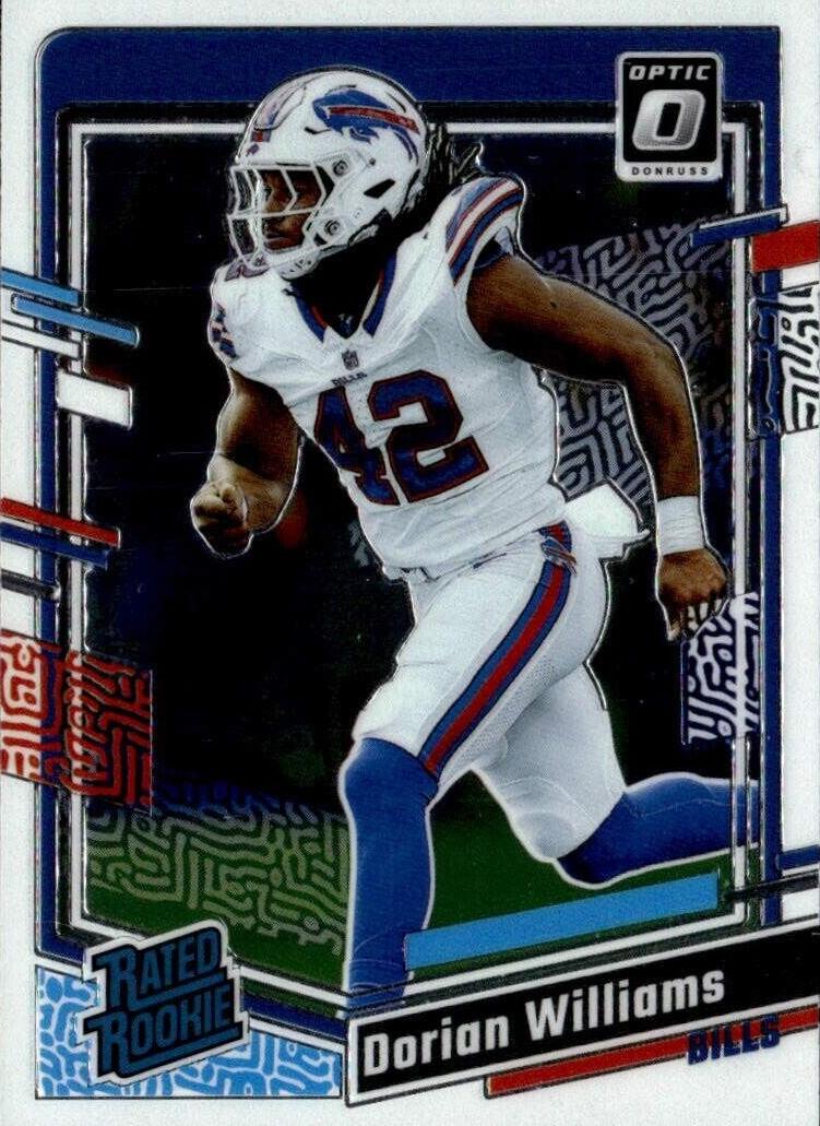 Dorian Williams 2023 Donruss Optic Football card