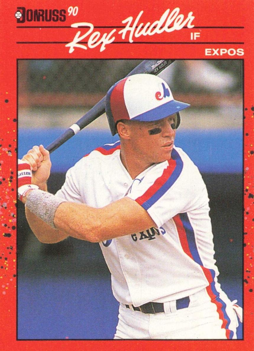 1990 Rex Hudler #366