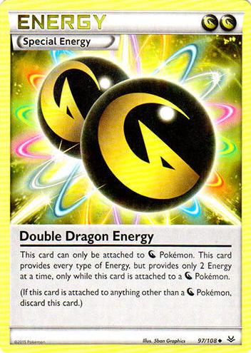 Double Dragon Energy 2015 Pokemon XY Roaring Skies