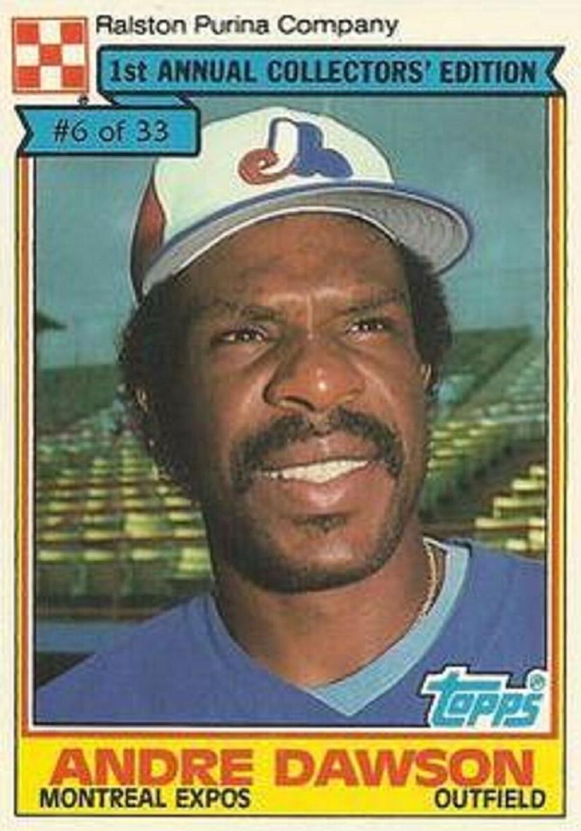 1984 Andre Dawson #6