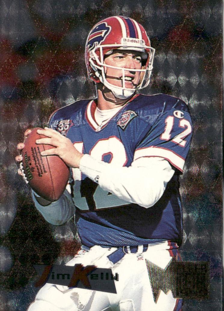 1995 Fleer Metal Jim Kelly #17 card