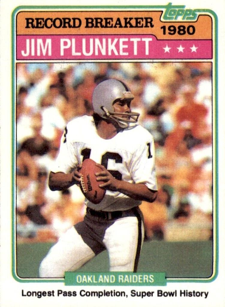 1981 Jim Plunkett #335