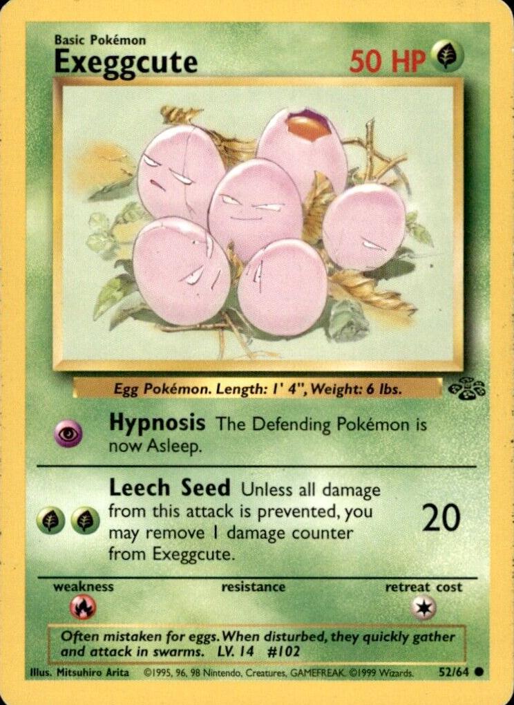 Exeggcute 1999 Pokemon Jungle