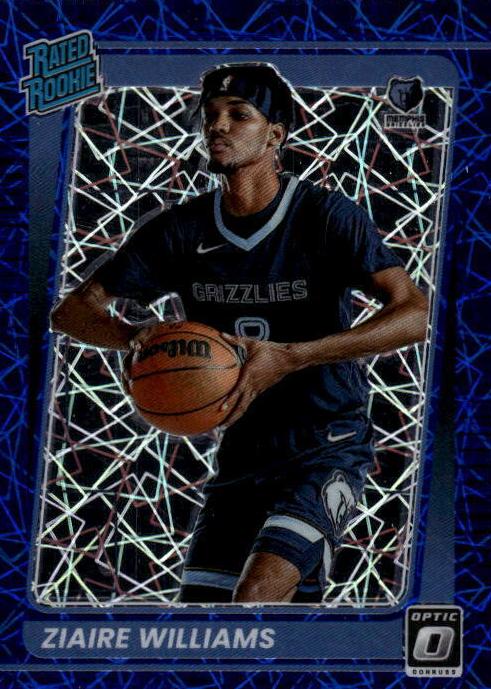 2021 Ziaire Williams [Blue Velocity] #198