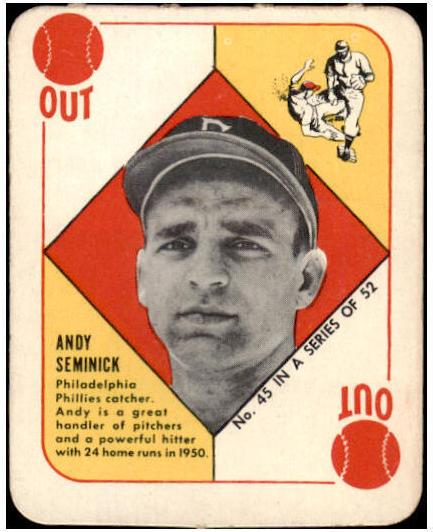 1951 Andy Seminick #45