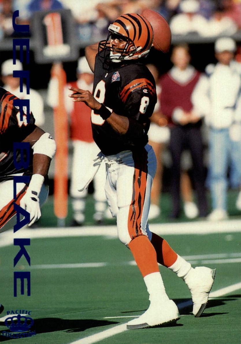 1995 Pacific Gridiron Jeff Blake #79 card
