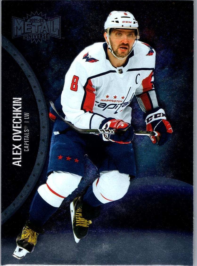 2021 Skybox Metal Universe Alex Ovechkin [Gold] #50 card