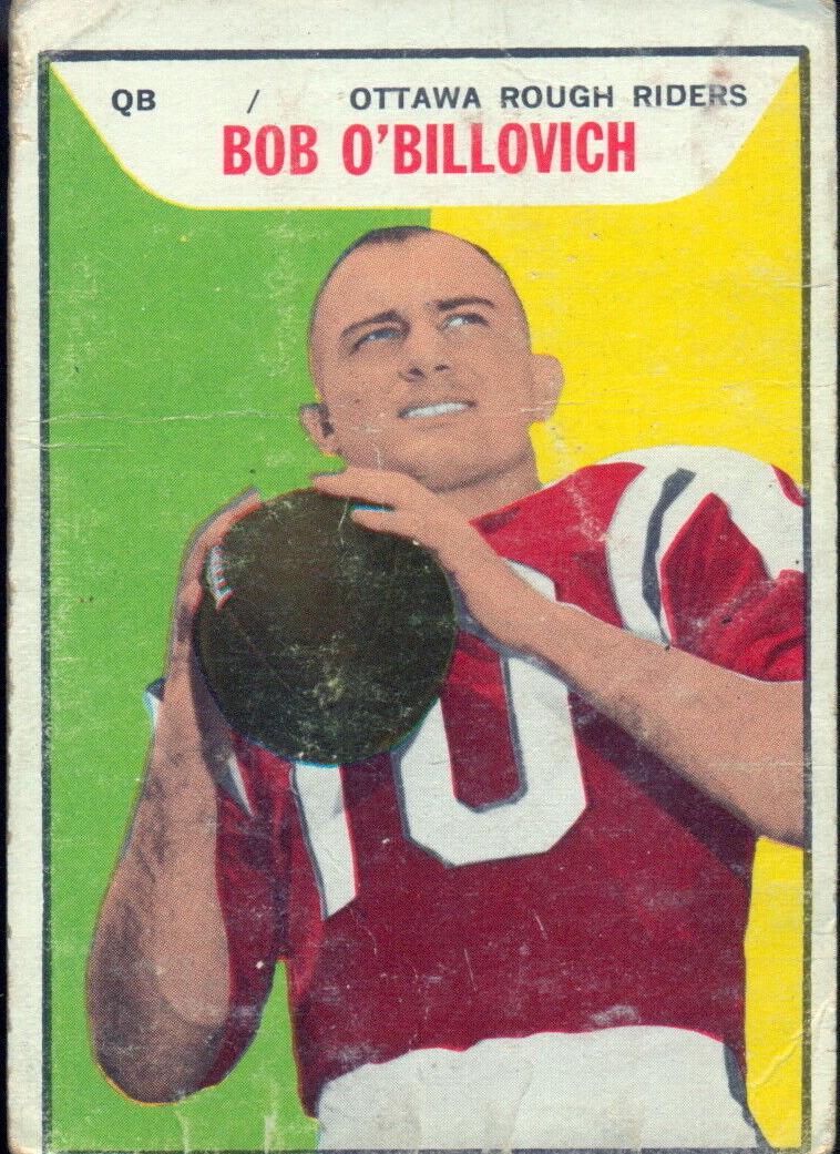 1965 Bob O'Billovich #82