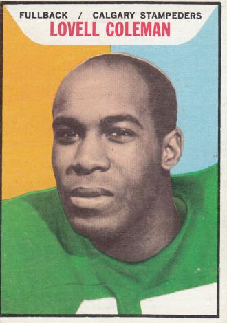 1965 Lovell Coleman #18