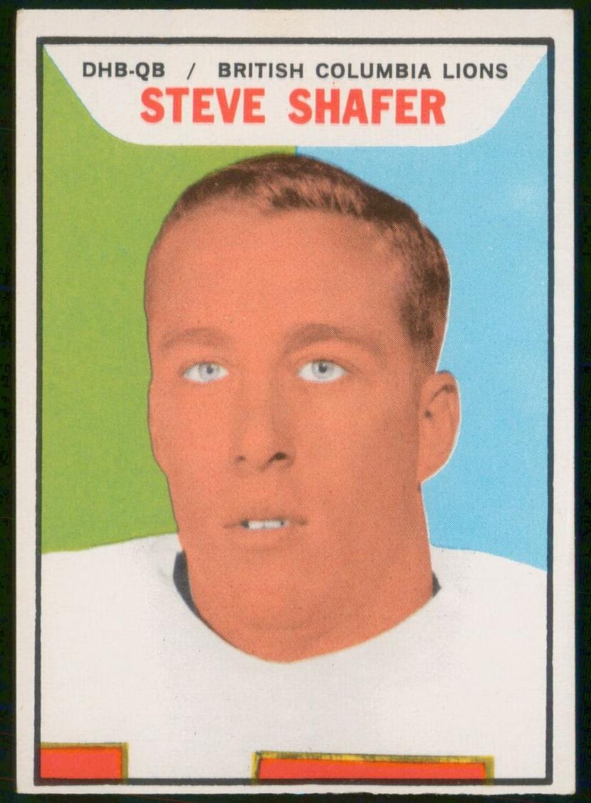 1965 Steve Shafer #14