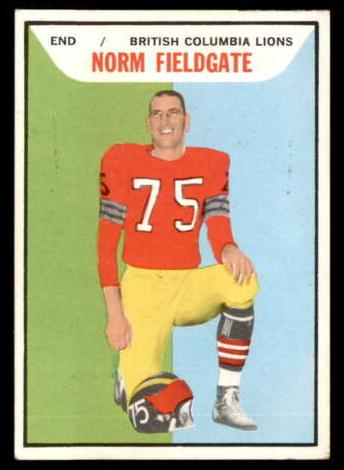 1965 Norm Fieldgate #7