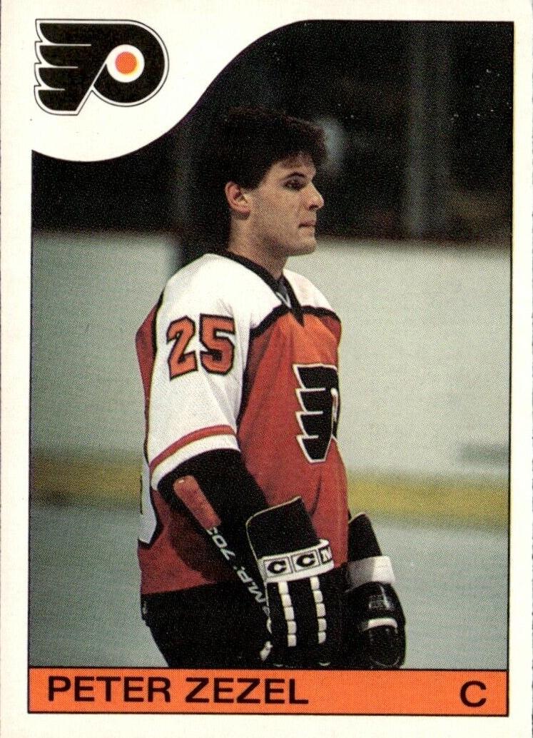 1985 O-Pee-Chee Peter Zezel #24 card