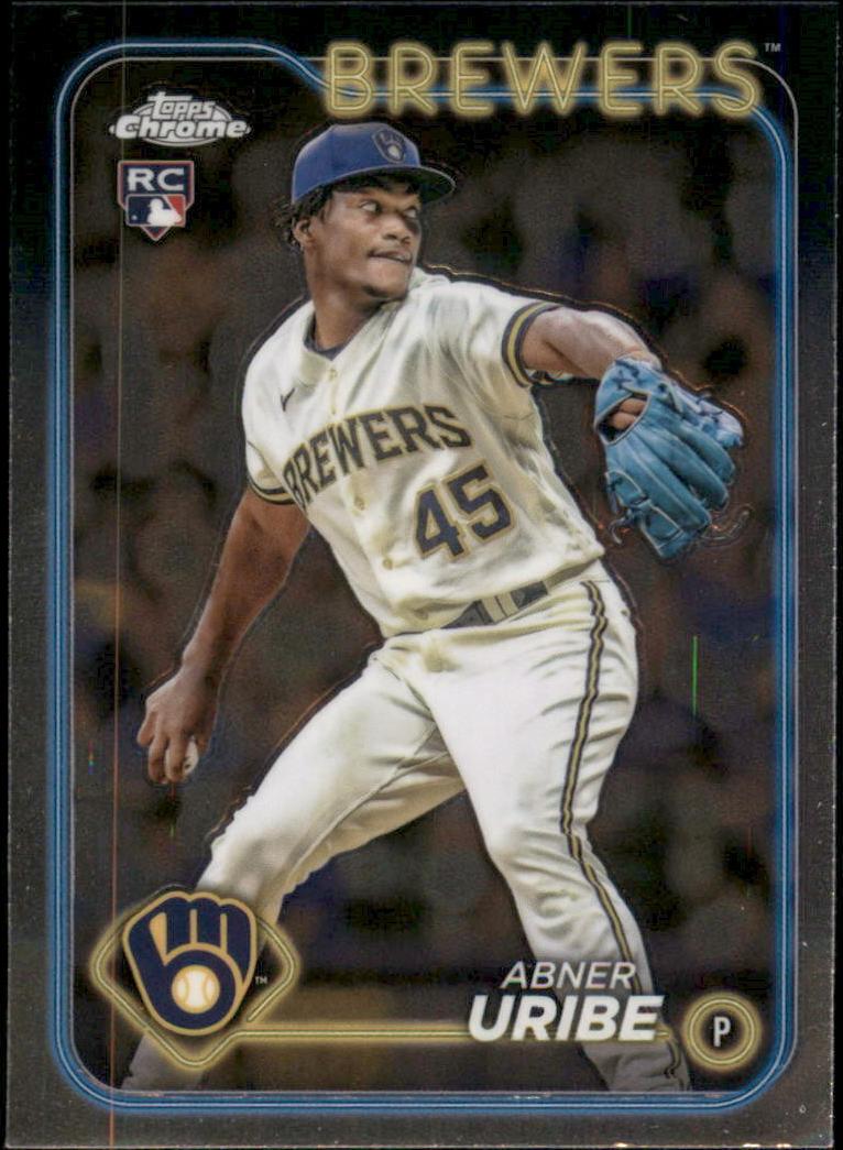 2024 Topps Chrome Abner Uribe #276 card