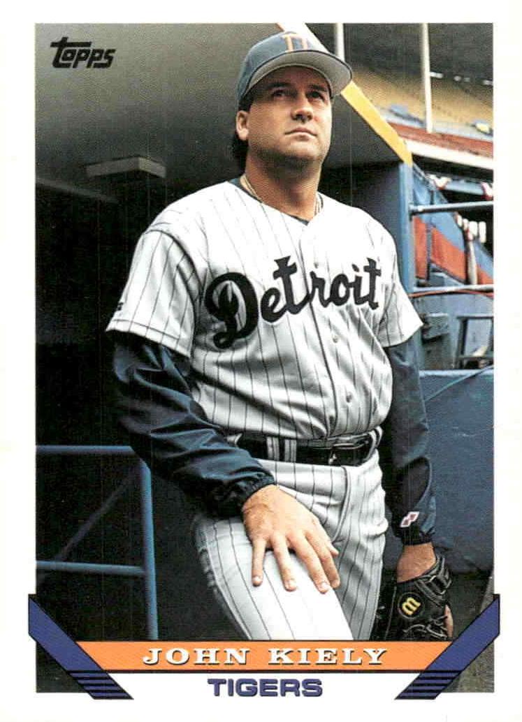 1993 Topps John Kiely #107 card