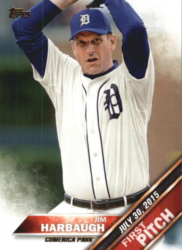 2016 Topps Jim Harbaugh #FP-7 card