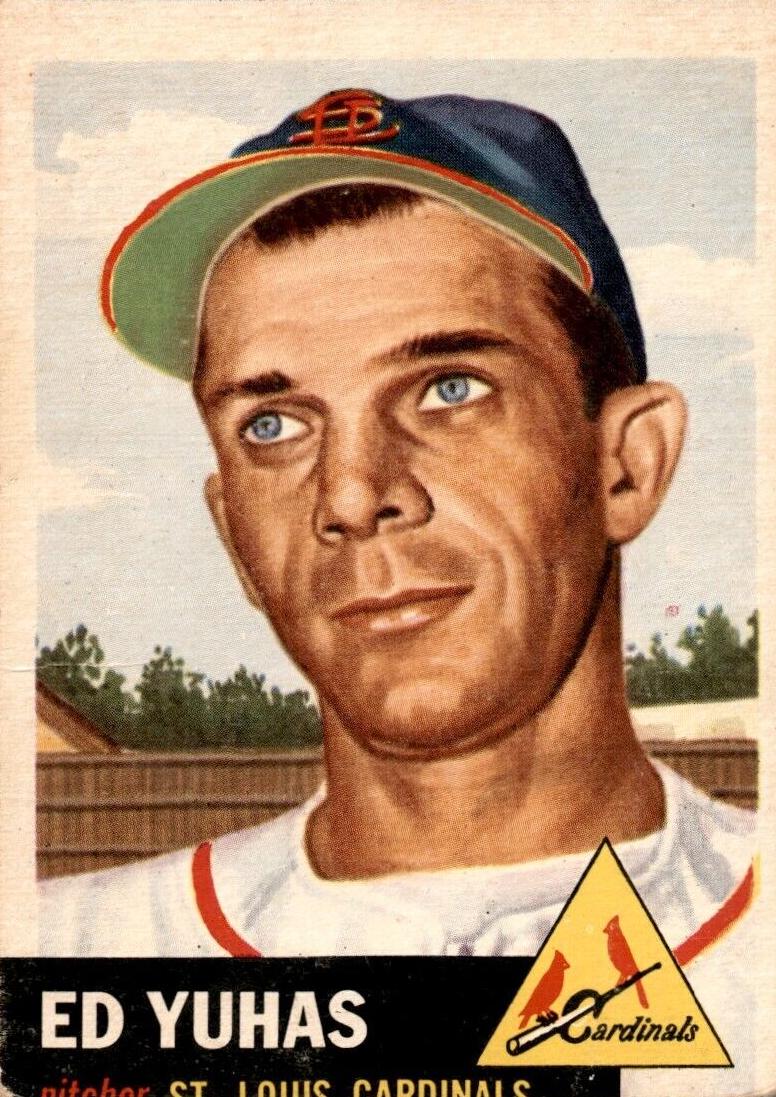 1953 Eddie Yuhas #70