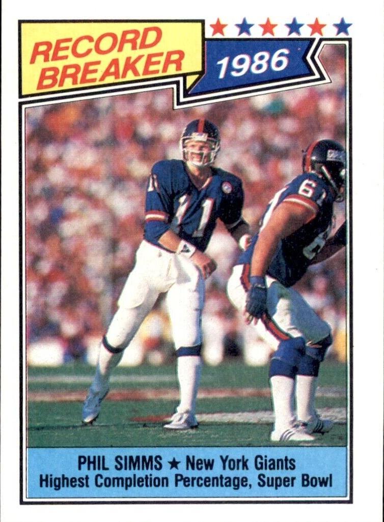 1987 Phil Simms #8