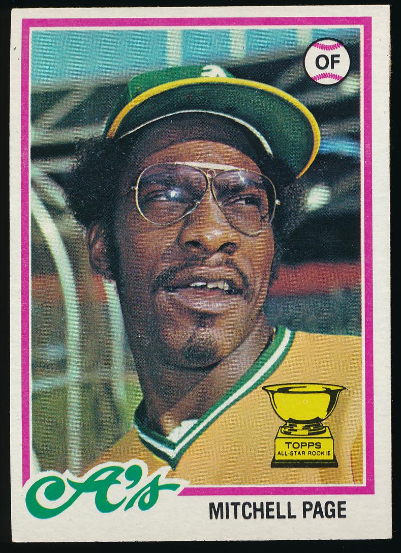 1978 Topps Mitchell Page #55 card