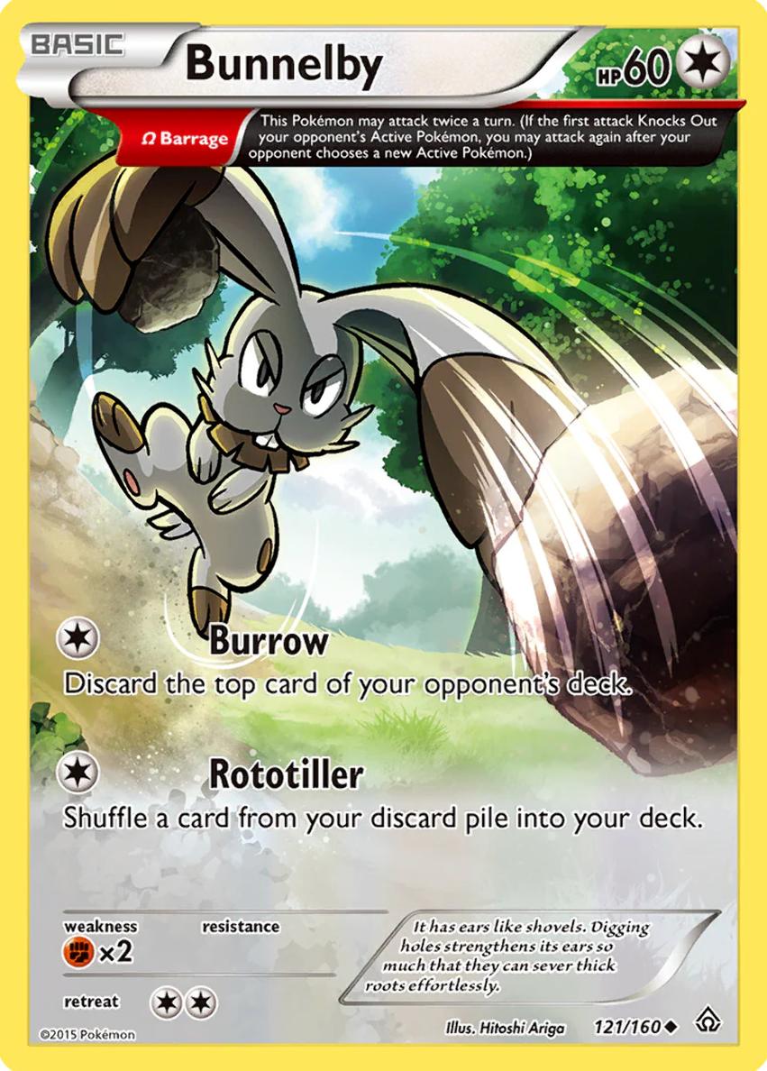 Bunnelby 2015 Pokemon XY Primal Clash
