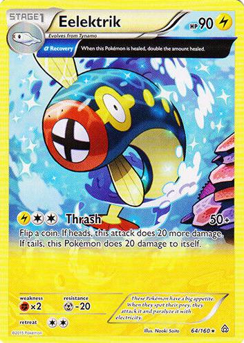 Eelektrik 2015 Pokemon XY Primal Clash