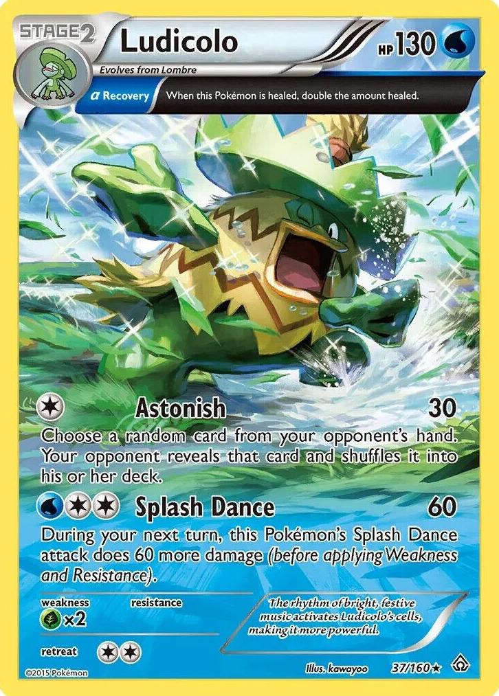 Ludicolo 2015 Pokemon XY Primal Clash