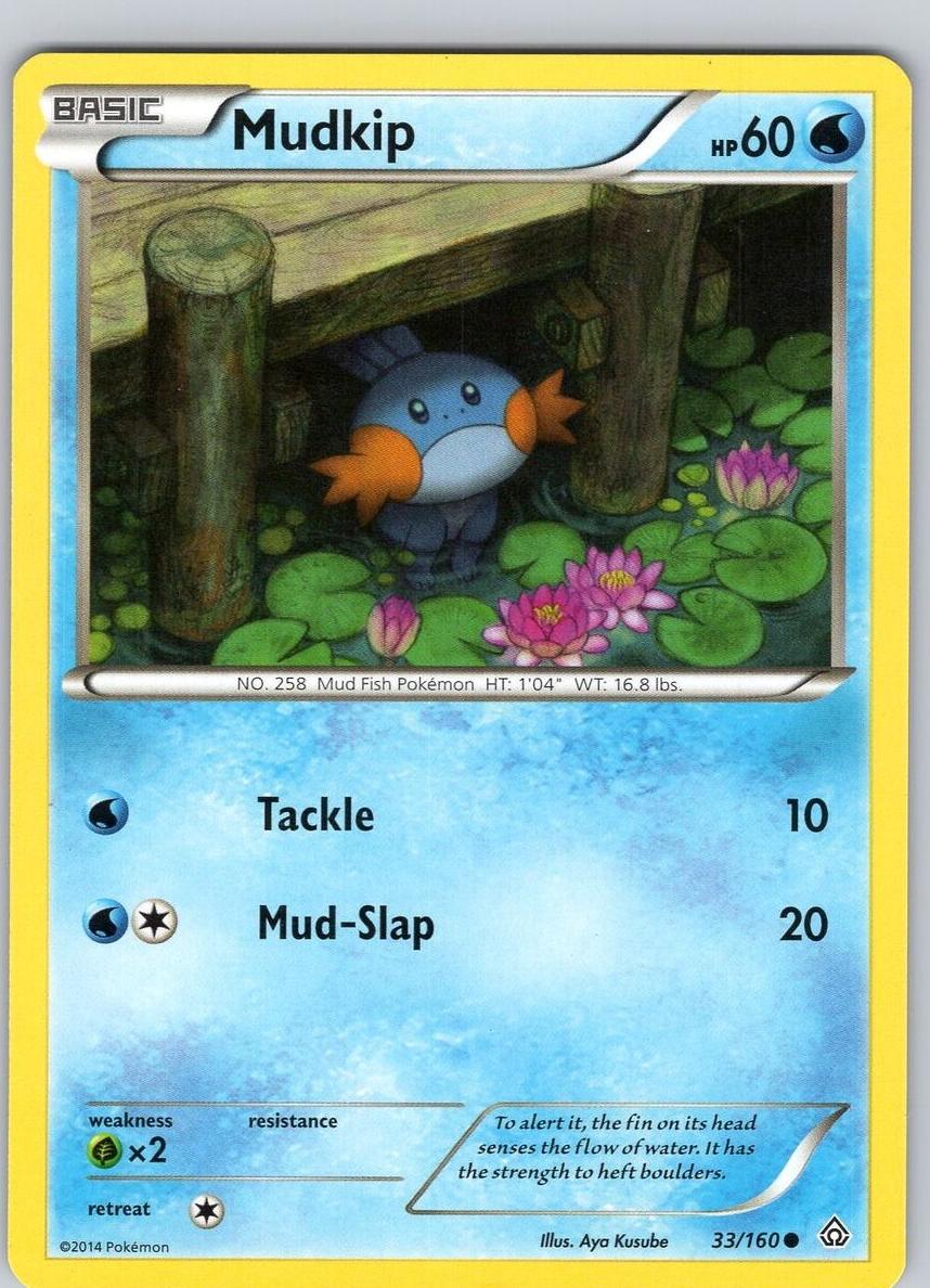 Mudkip 2015 Pokemon XY Primal Clash
