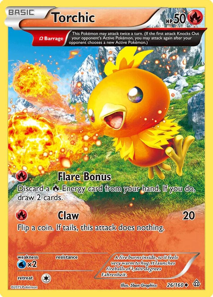 Torchic 2015 Pokemon XY Primal Clash