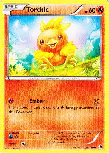 Torchic 2015 Pokemon XY Primal Clash
