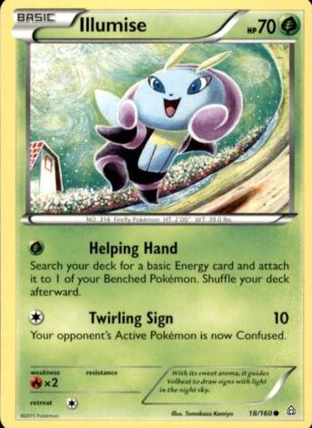 Illumise 2015 Pokemon XY Primal Clash
