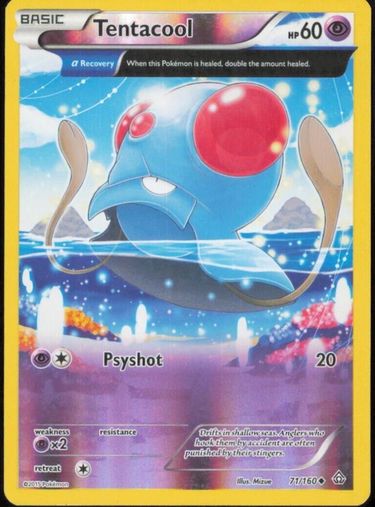 Tentacool 2015 Pokemon XY Primal Clash