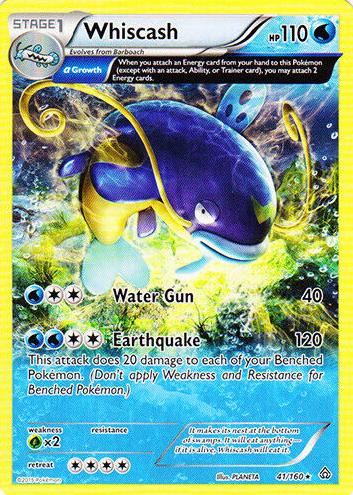 Whiscash 2015 Pokemon XY Primal Clash