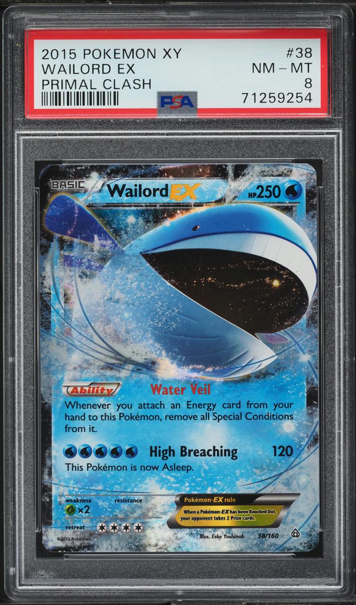 Wailord EX 2015 Pokemon XY Primal Clash