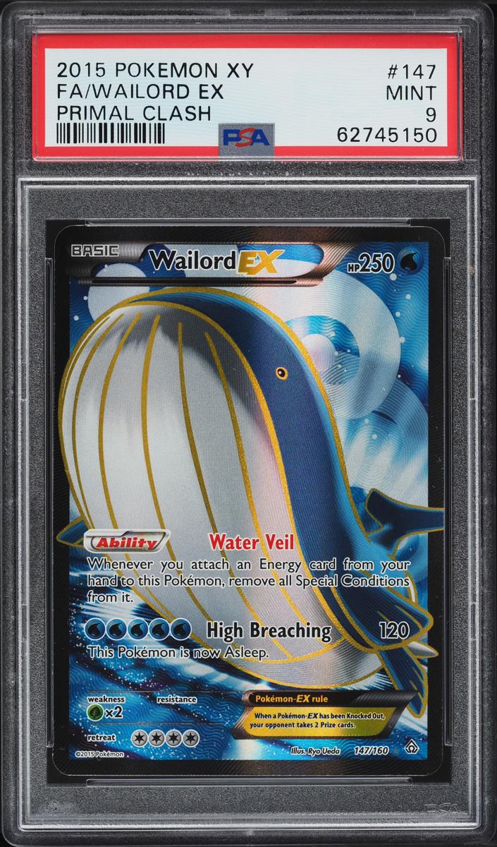Wailord EX 2015 Pokemon XY Primal Clash