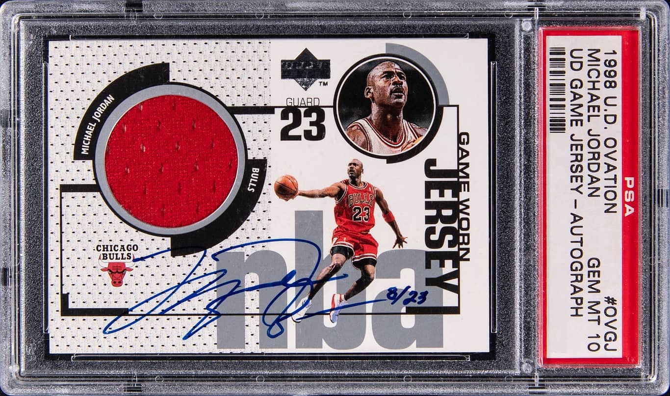 1998 Michael Jordan #OV-GJ