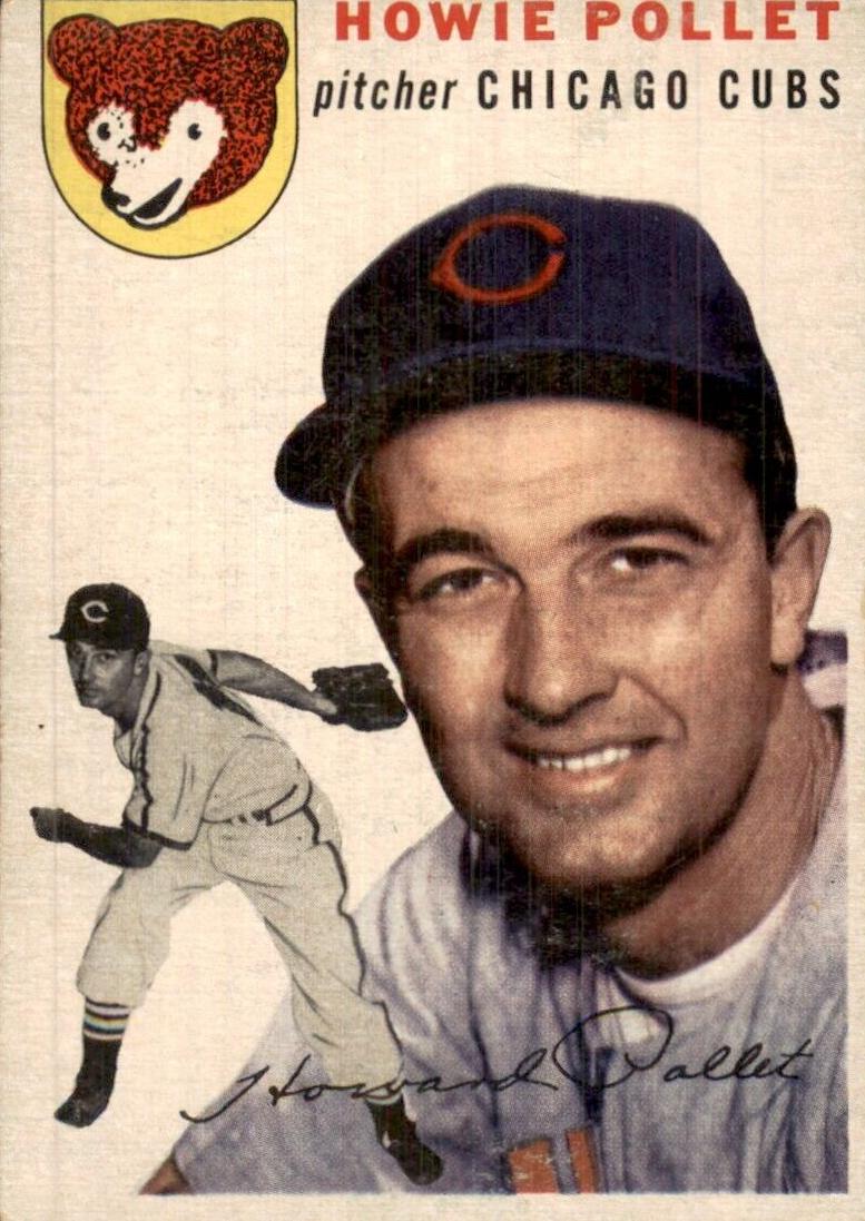1954 Topps Howie Pollet #89 card