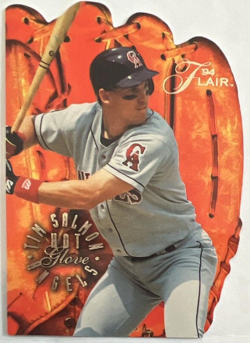 1994 Flair Tim Salmon #9 card