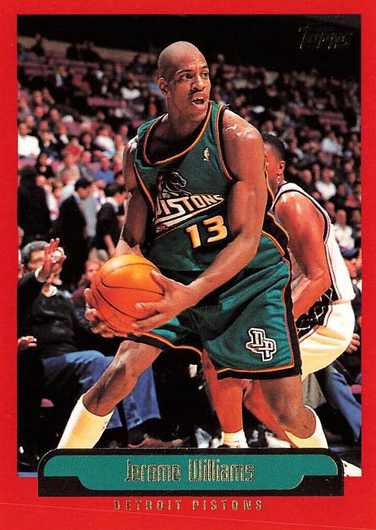 1999 Topps Jerome Williams #220 card