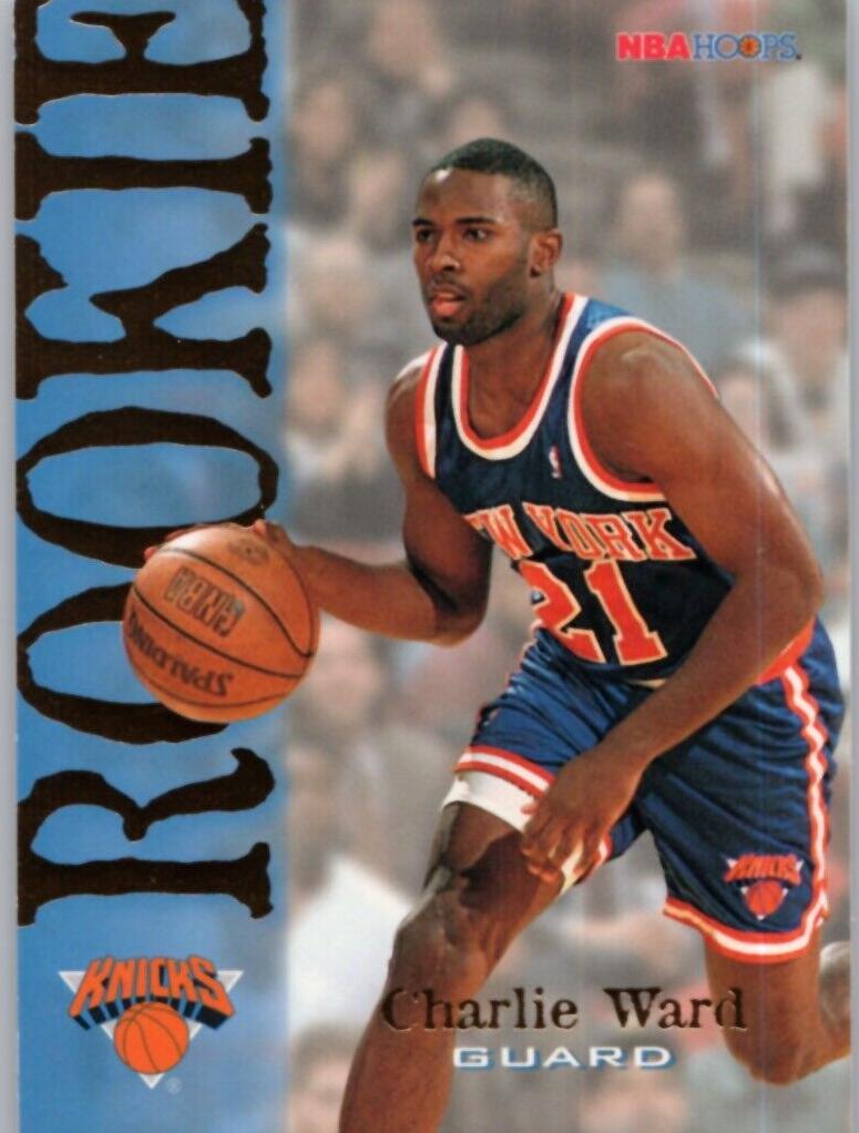 1994 Hoops Charlie Ward #353 card