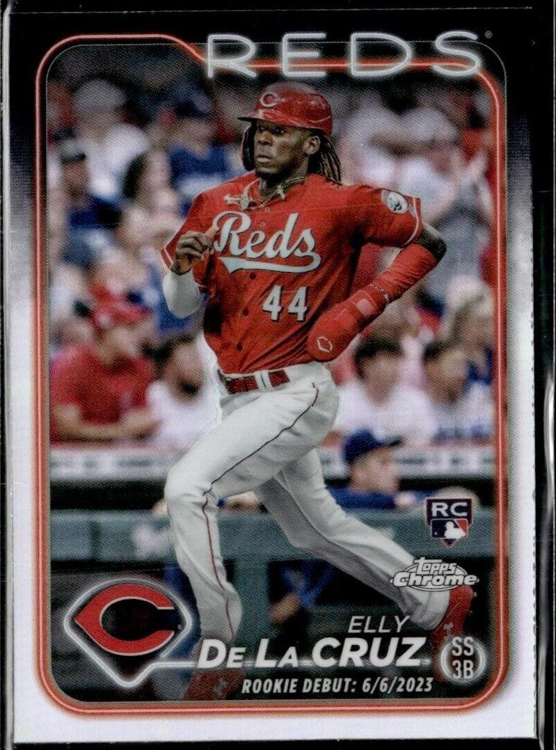 2024 Topps Topps Chrome Refractor #USC150 Elly De La Cruz front