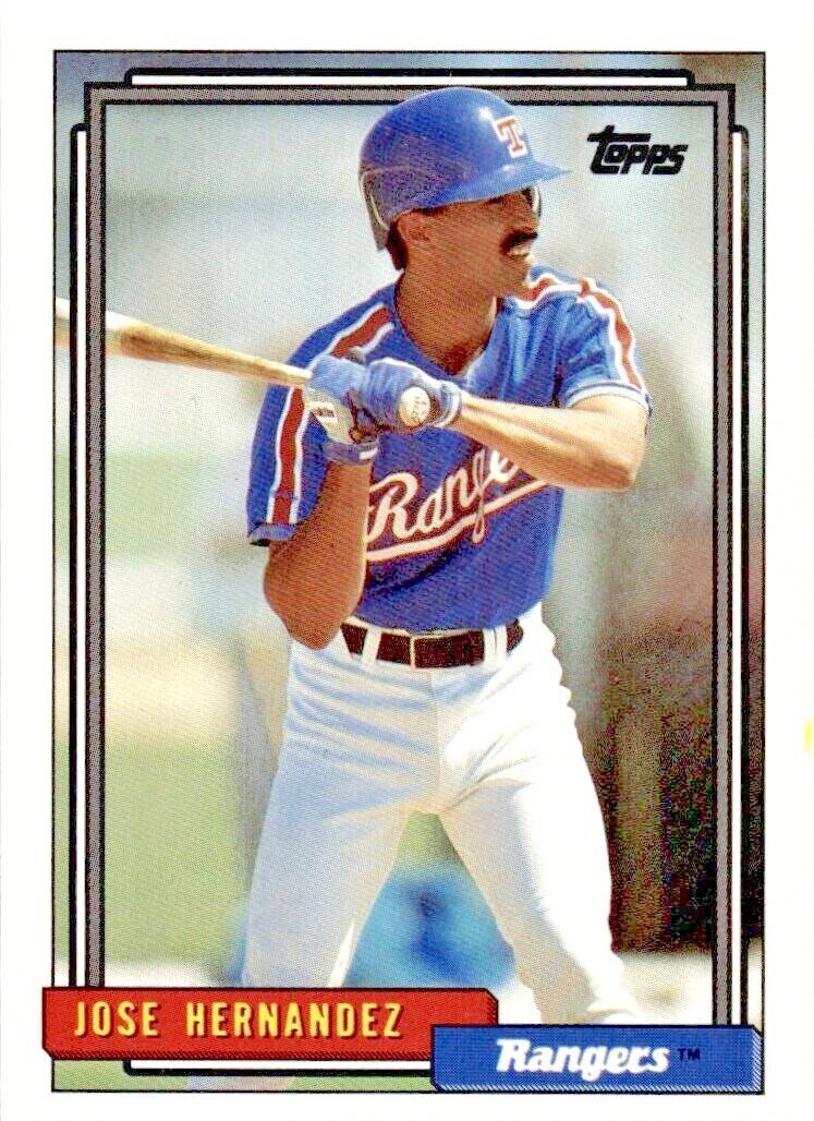 1992 Topps Jose Hernandez #237 card