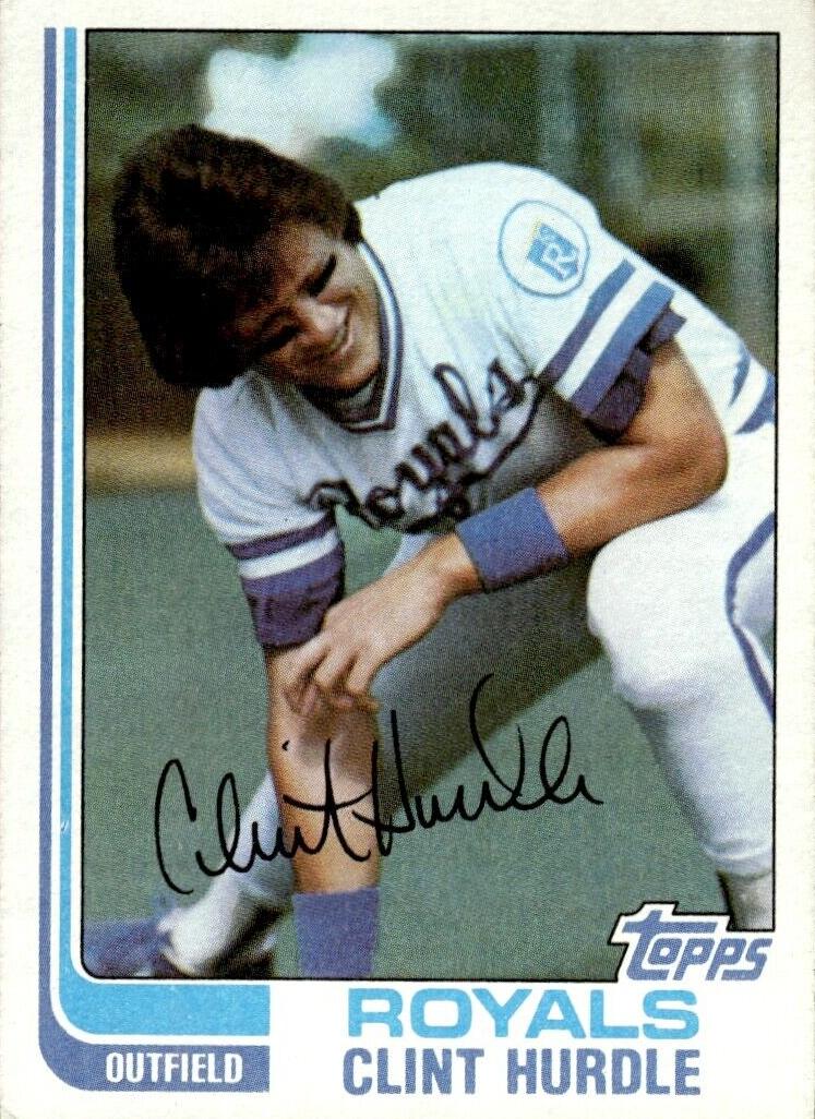 1982 Topps Clint Hurdle #297 card