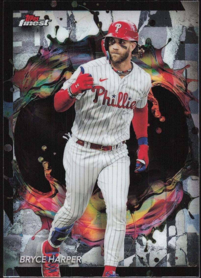 2024 Topps Finest Bryce Harper #285 card