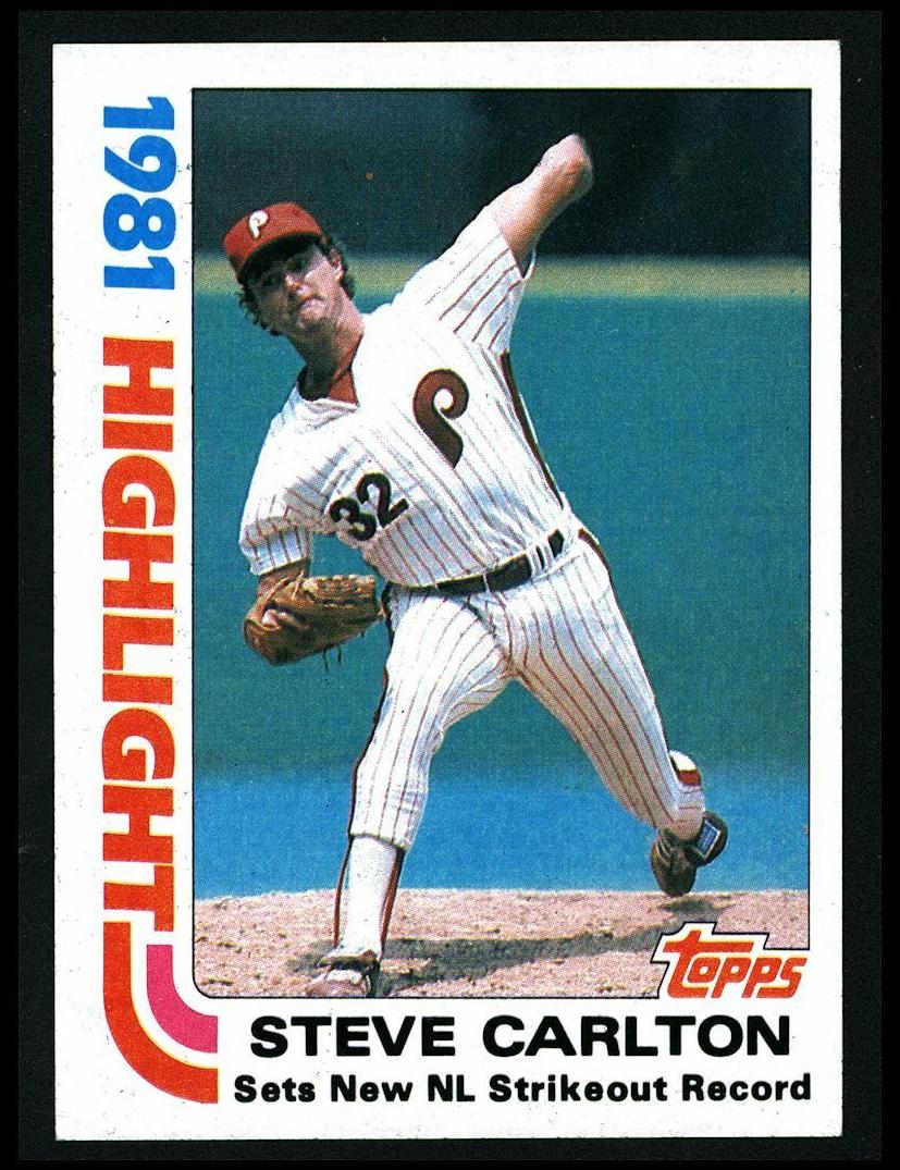 1982 Steve Carlton #1